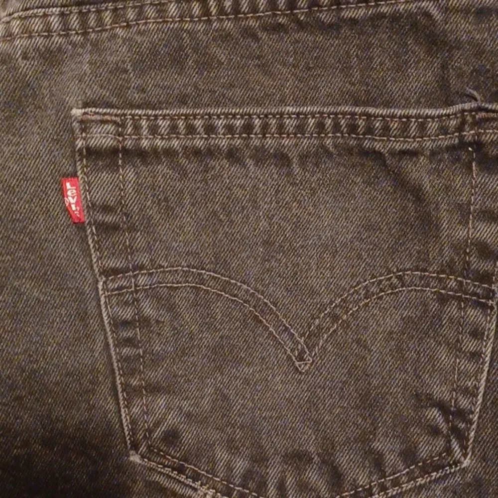 Levi's Men's Black Jeans 505 Red Lable 34x34 Vintage Levi's